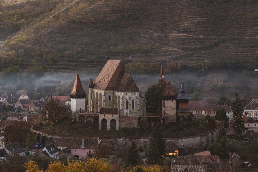 The fortified church in Biertan