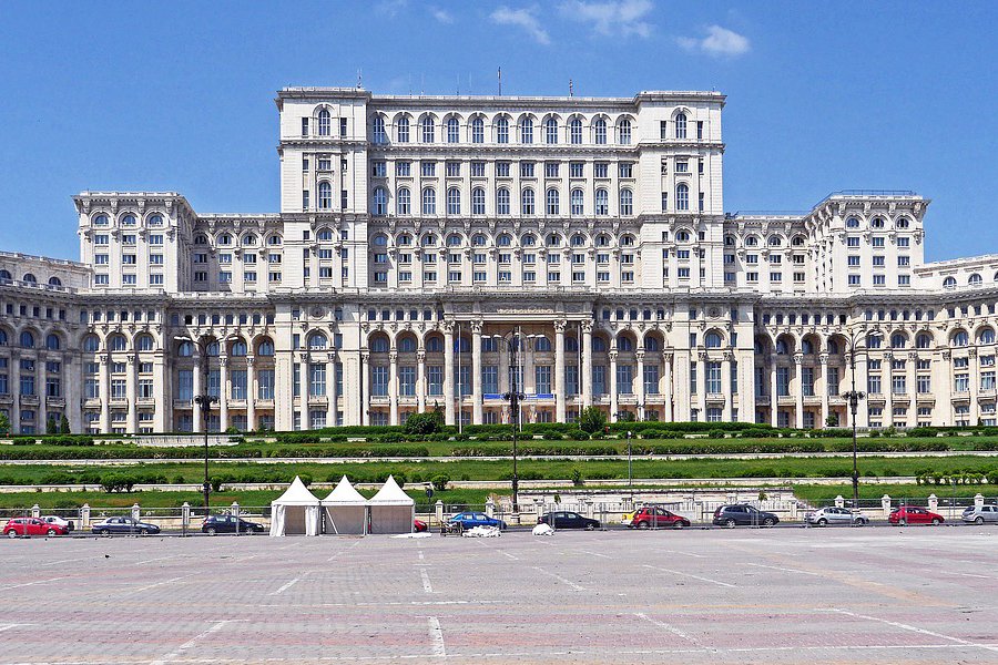Palace of Parliament - a major major symbol of communism.
