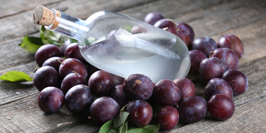 Tuica is a traditional romanian drink made with plum