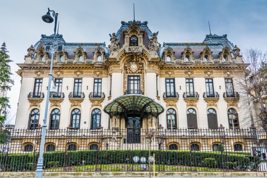 George Enescu Museum is a historical building from Romania. The arhitecture in amazing.
