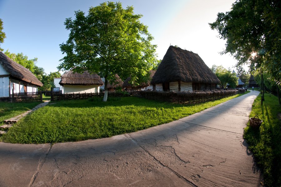The National Museum of the Romanian Peasant is collection of textiles, icons, ceramics, and other artifacts of Romanian peasant life