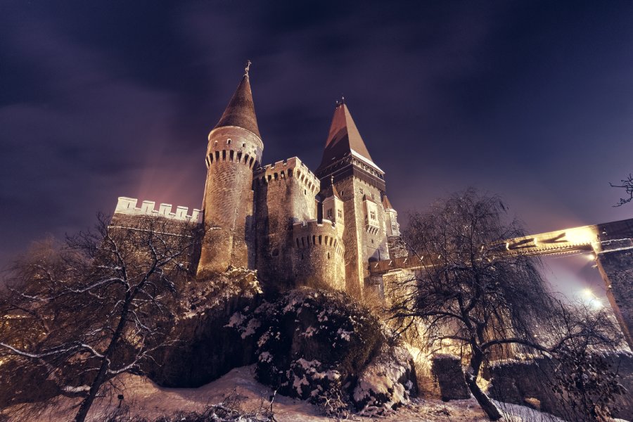 Some people tell a story about Dracula and Corvin Castle